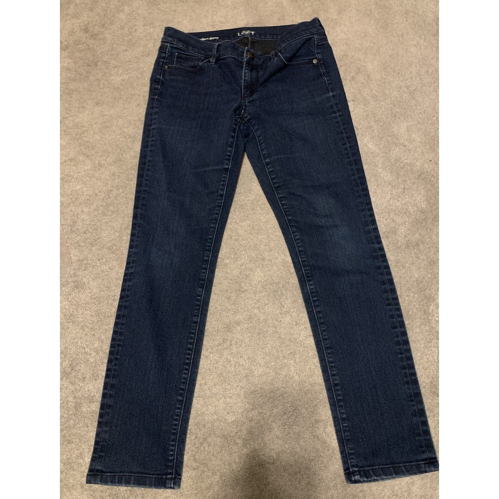 Ann Taylor Loft Pants Modern Skinny‎ Blue Womens Size 28 / 6